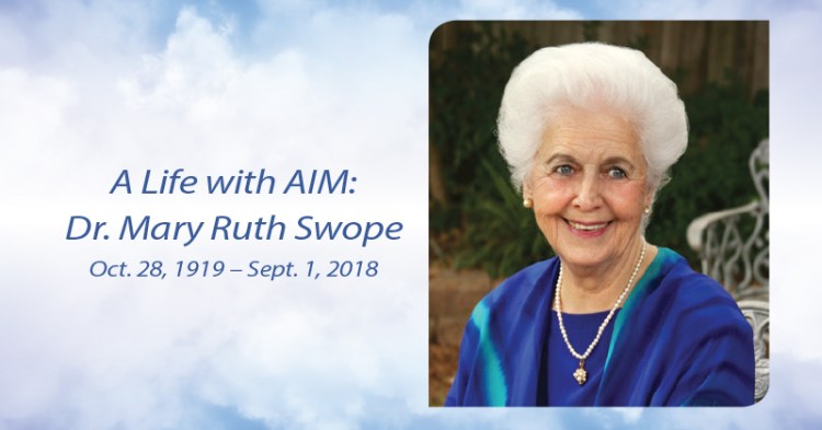 Doctor Mary Ruth A Life with AIM – The AIM Companies